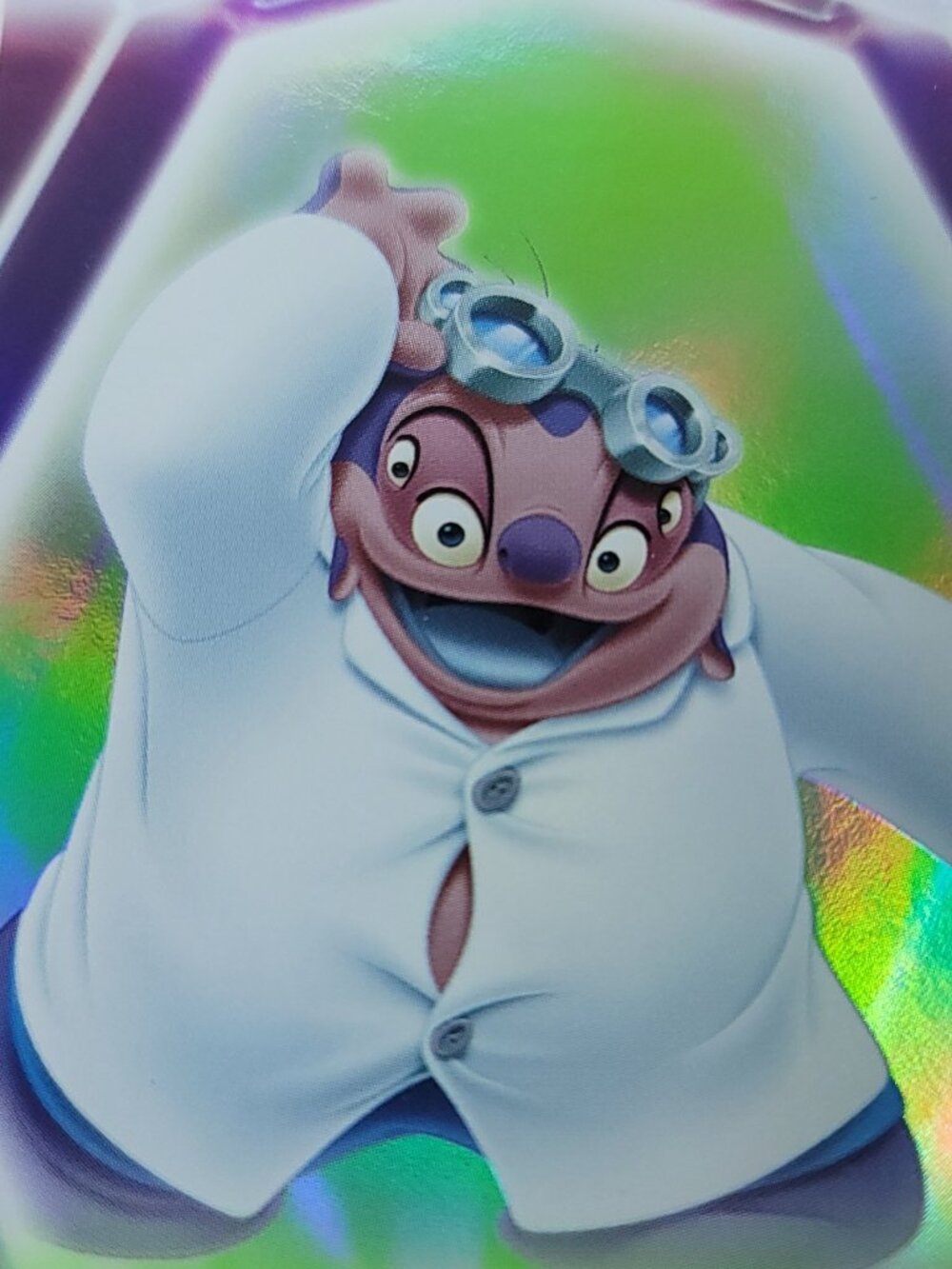 Jumba Topps 2026 Disney Neon Holo Parallel Refractor Limited 183/199 - Picture 2 of 4